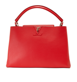 Capucines GM, Leather, Red, TR0125, 2*